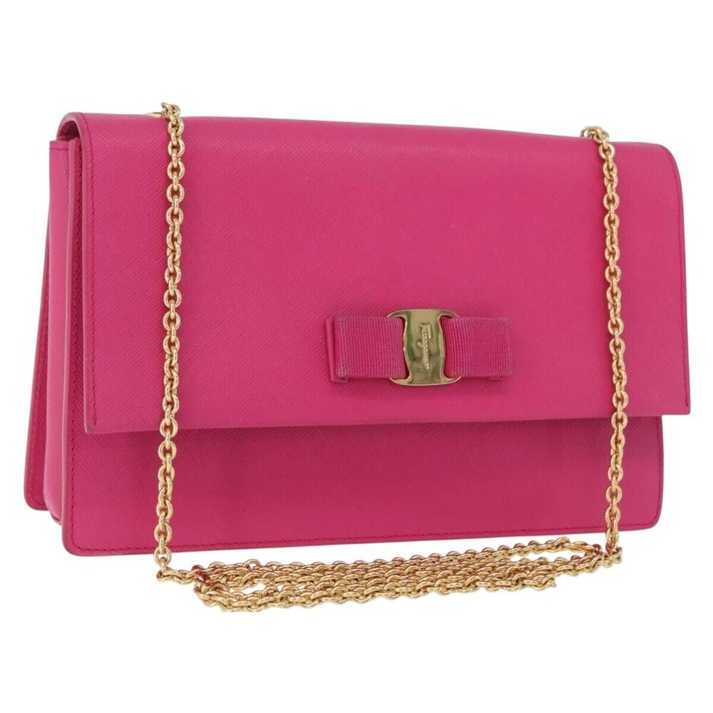 Salvatore Ferragamo Vala Chain Leather